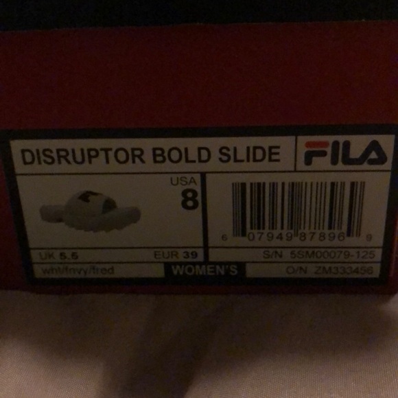 FILA DISRUPTOR BOLD SLIDE - Picture 3 of 4